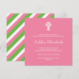 Convite Cruzado Celta - Primeira Comunhão