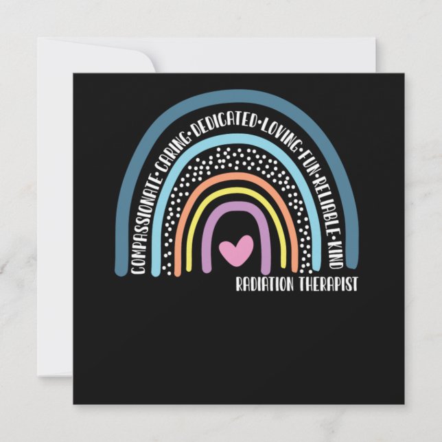 Convite Cuidados de Compaixão por Terapêutica de Radiação  (Frente)