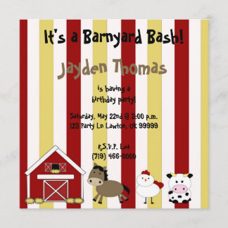 Convite cultive a cópia, ele é uma festança do Barnyard! ,