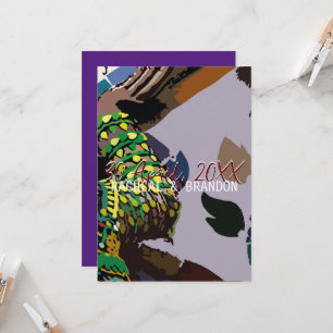 Convite cultura tailandesa colorida gigante no rio chao ph