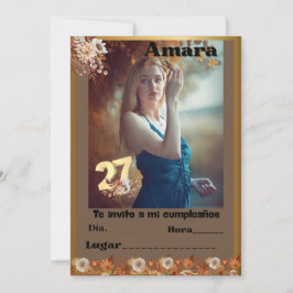 Convite cumpleanos Invitation