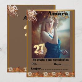 Convite cumpleanos Invitation