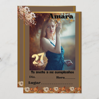 Convite cumpleanos Invitation