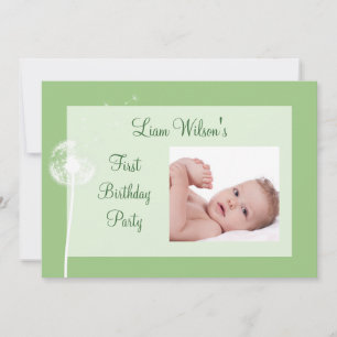 Convite Cumprimentos! A festa de aniversário da foto