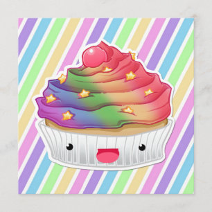Convite cupcake