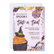 Cupcake de Truque ou Tratamento de Halloween