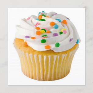 Convite Cupcake Enorme Popular