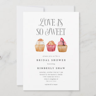 Convite Cupcakes Adoram É Um Chá de panela Tão Doce