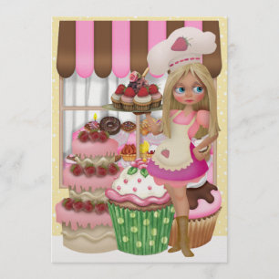 Convite Cupcakes Alguém? - SRF