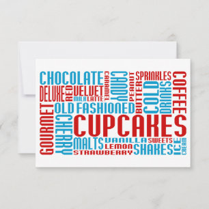 Convite cupcakes chitChat