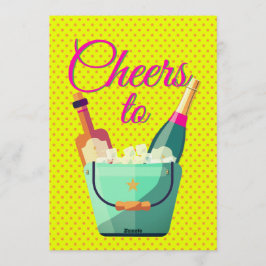 Convite Custom Invitation, Polka Dots, Birthday Party