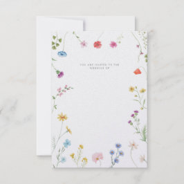 Convite Customisable wedding invitation