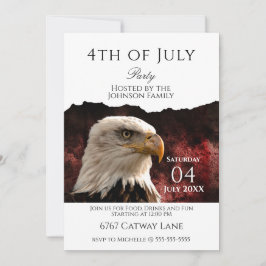 Convite Customizable 4th of July Party Invitation