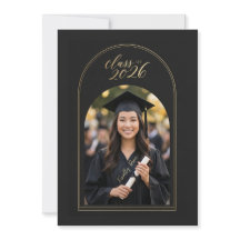 Customizable Graduate Celebration Invite | Elegant