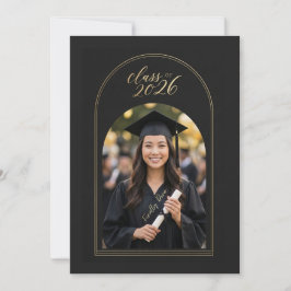 Convite Customizable Graduate Celebration Invite | Elegant