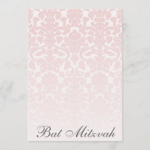 Convite customizável de Mitzvah do bastão