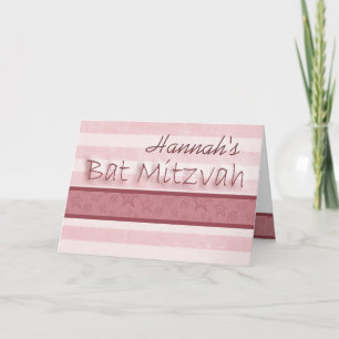 Convite Customize your own Bat Mitzvah invitation