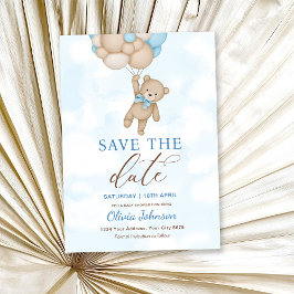 Convite Cute Bear Save the Date