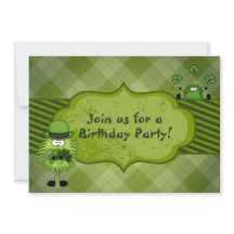 Cute Leprechauns Irlandês Dia de São Patrício Aniv