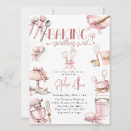 Convite Cutie Pie | Chá de fraldas de Garota Rosa de Água