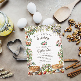 Convite Cutie Pie | Fall Autumn Baby Shower