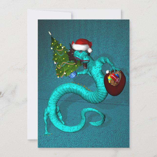 Convite Cyan Dragon (Frente)