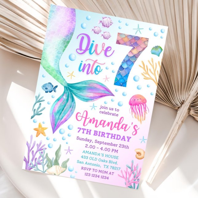 Convite da 7ª sereia, Mergulhe em sete sereias (Criador carregado)