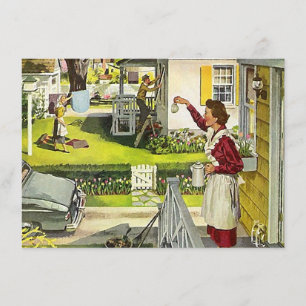 Convite da casa aberta do vizinho da festa do