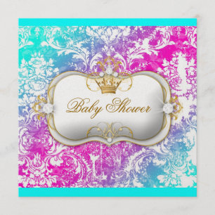 Convite Da "chique do vintage do paraíso do impacto onda"