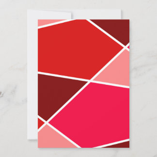 Convite da Coleção de Cores Red JanaiCreates