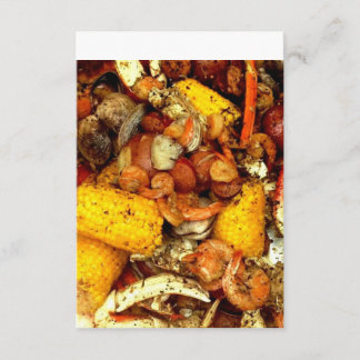 Convite da fervura do marisco