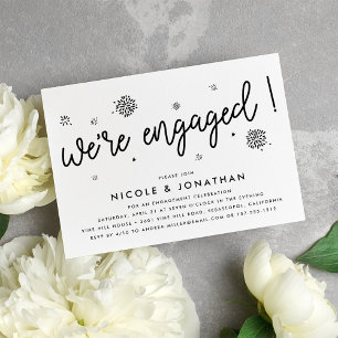 Convite da festa de noivado dos fogos-de-artifíci