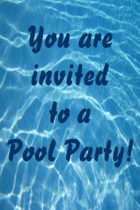 Convites Fundo Agua Piscina Zazzle Com Br