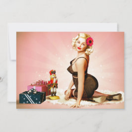 Convite da festa natalícia do Pin-acima do