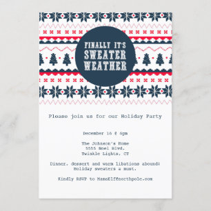 Convite da festa natalícia do tempo   da camisola