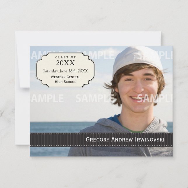 Convite da fita da graduação (Frente)