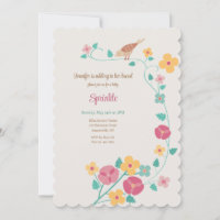 Convite da Flor Pardal