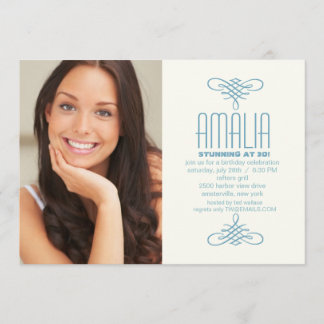 Convite da foto de Paisley do desgaste dos anjos