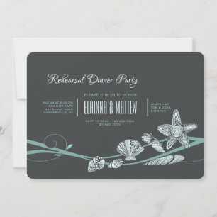 Convite da mistura do Seashell