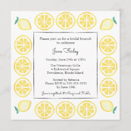 Convite da refeição matinal do chá de panela