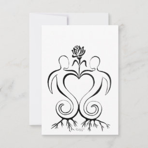 Convite da união do Soulmate