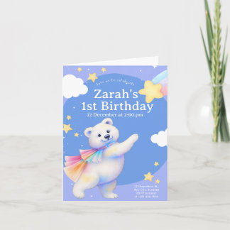 Convite da Zarah, a Urso Polar Dançarina