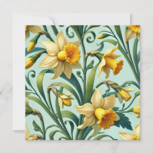 Convite Daffodils Primavera Design