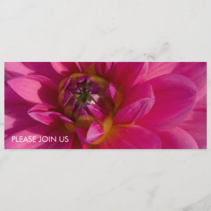 Convite Dahlia Rosa