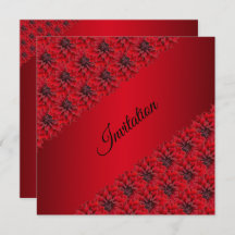 Dahlias vermelhas do sangue no estilo gótico