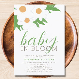 Convite Daisy Chá de fraldas