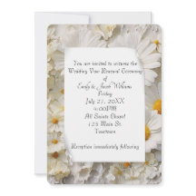 Daisy Collection Vow Renewal Wedding