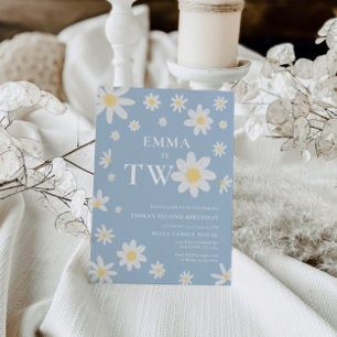 Convite Daisy Dusty segundo aniversário 2