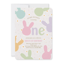 Daisy Floral Bunny primeiro aniversario