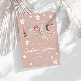 Convite Daisy não é uma foto maravilhosa do primeiro anive